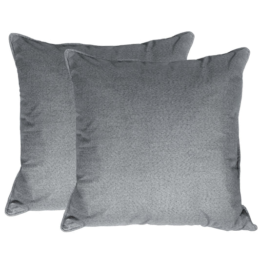 OLIVIA ROCCO Cushions GREY / 2 PACK LOOMWORKS 2 Pack Linen Scatter Cushion Covers Wholesale Manchester UK