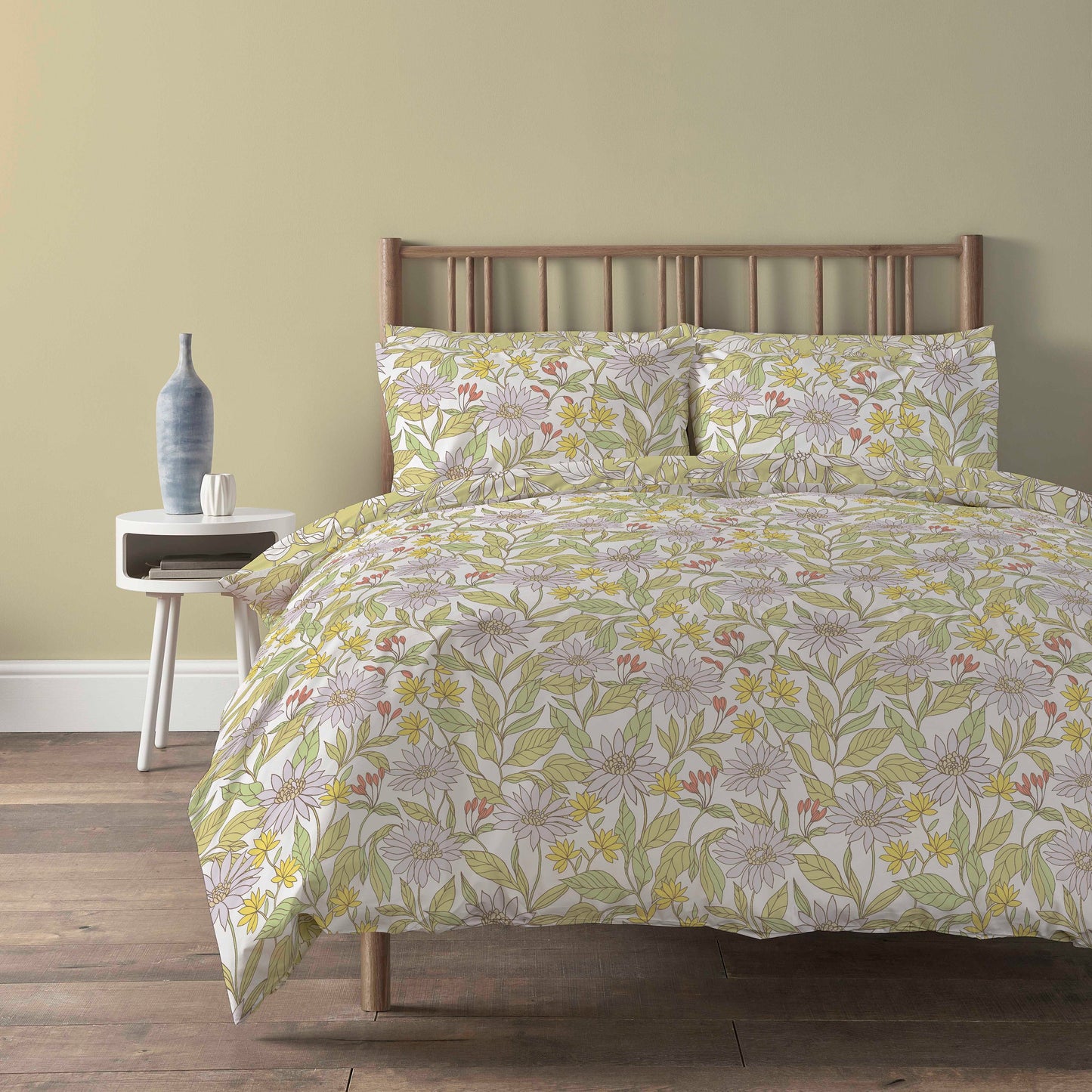 OLIVIA ROCCO Duvet Cover SINGLE / LILAC Elinor Lilac Duvet Cover Set Wholesale Manchester UK