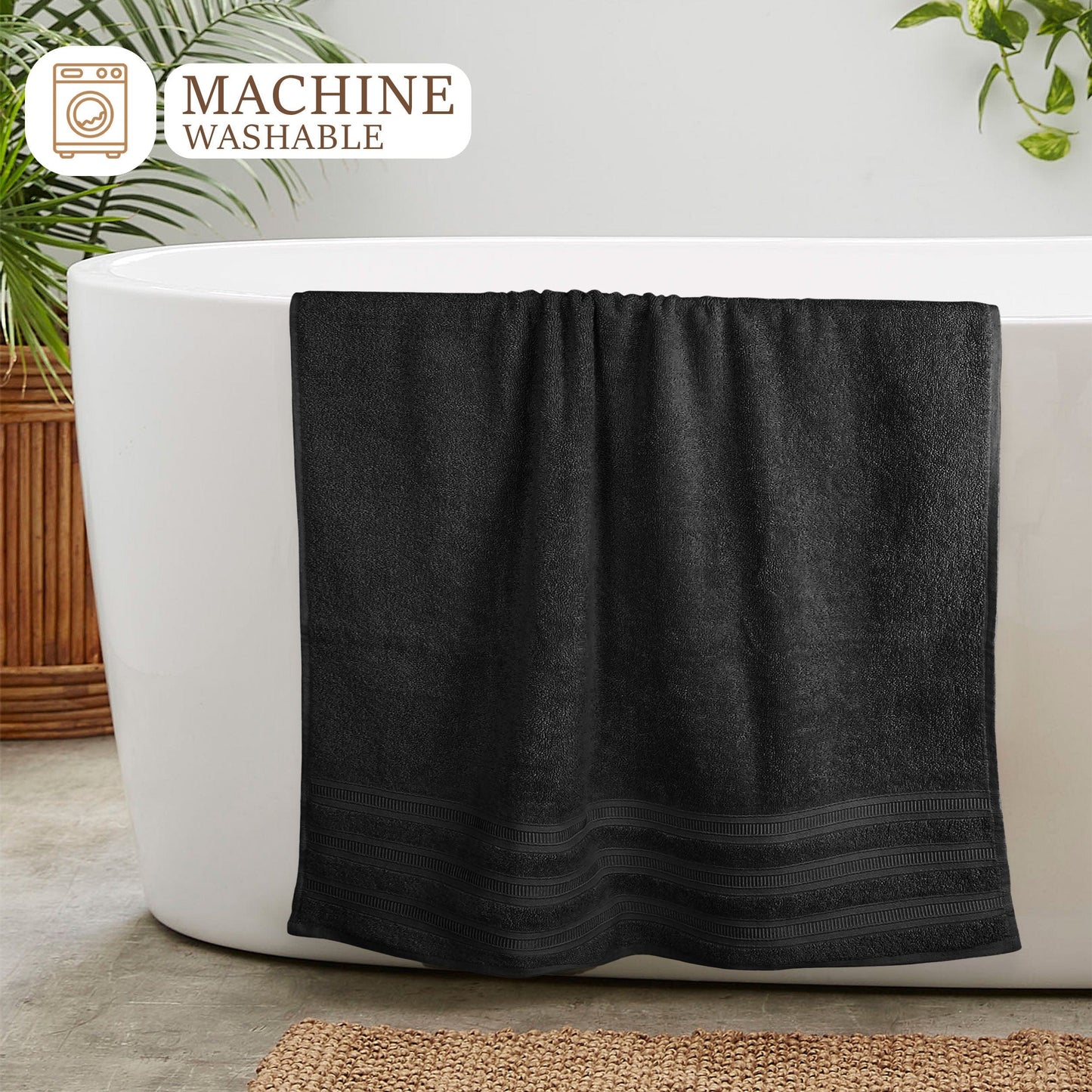 OLIVIA ROCCO Towel Ritz Collection Towel Sets Bale Viscose Stripe Towels Range Highly Absorbent Wholesale Manchester UK