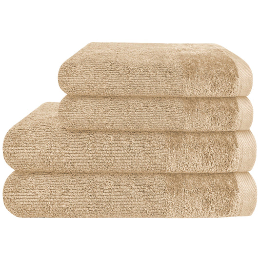 OLIVIA ROCCO Towels NATURAL 4 Piece Regal Towel Bale Set Wholesale Manchester UK