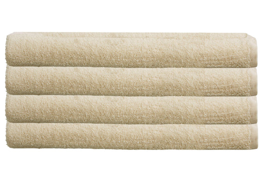 OLIVIA ROCCO basics Towel CREAM Basics 4 Pack Bath Sheet Wholesale Manchester UK