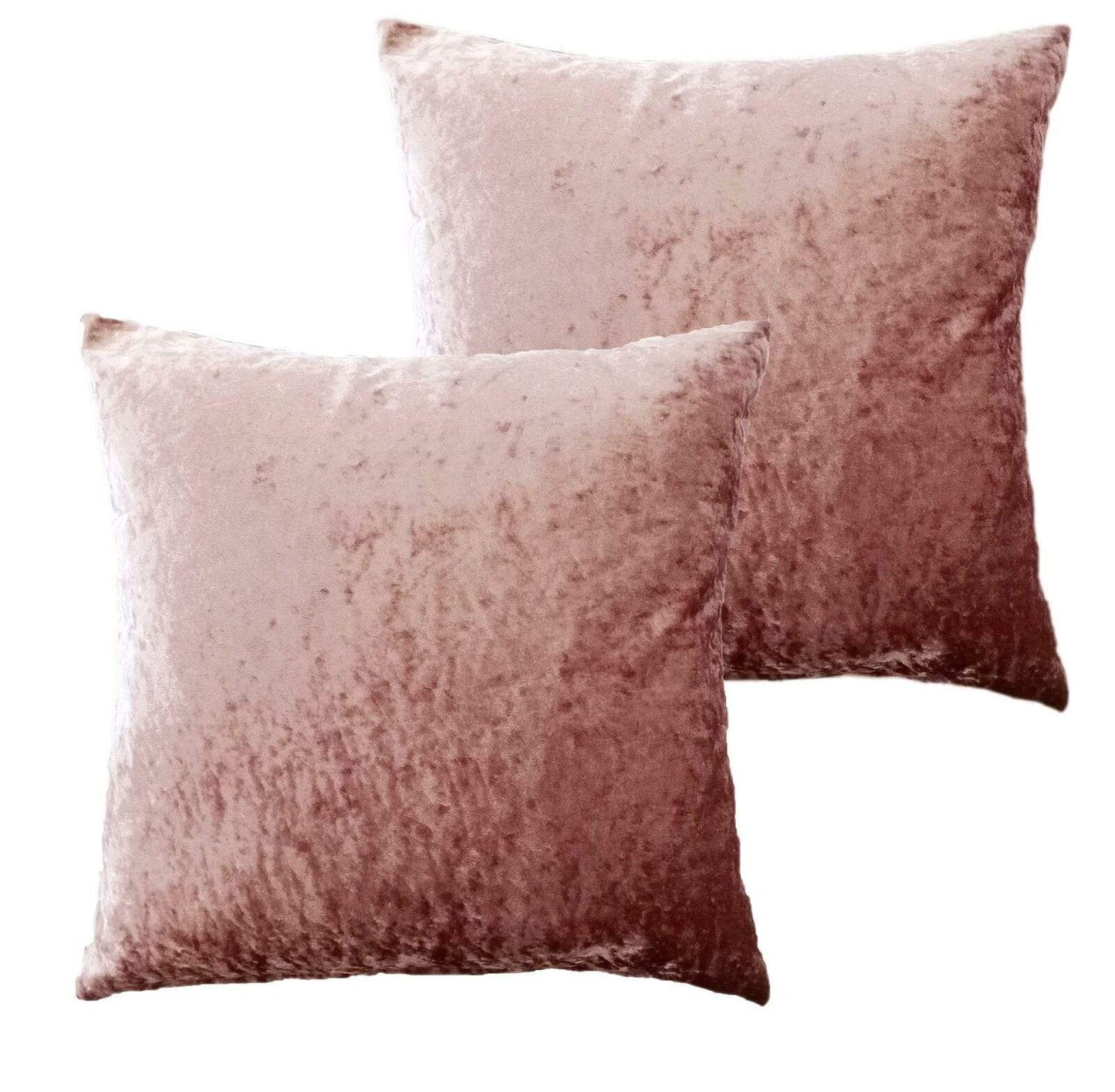 OLIVIA ROCCO Cushions BLUSH PINK Crushed Velvet Cushion Covers Wholesale Manchester UK