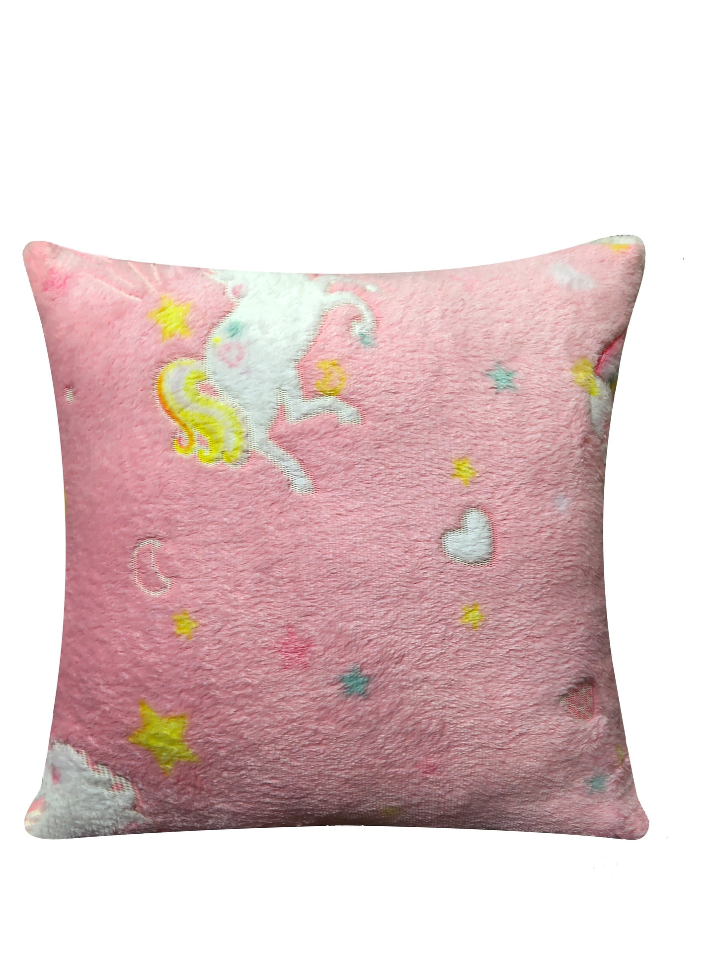 OLIVIA ROCCO Duvet Cover CUSHION Rainbow Unicorn Glow In The Dark Teddy Duvet Set Wholesale Manchester UK