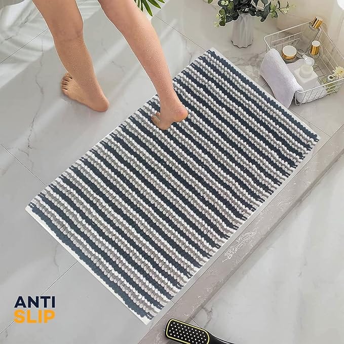 OLIVIA ROCCO Bath Mat 2 Piece Amalfi Super Soft Absorbent Bath Mat Set Wholesale Manchester UK