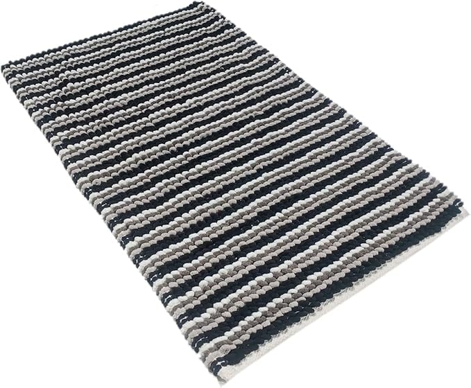 OLIVIA ROCCO Bath Mat 2 Piece Amalfi Super Soft Absorbent Bath Mat Set Wholesale Manchester UK