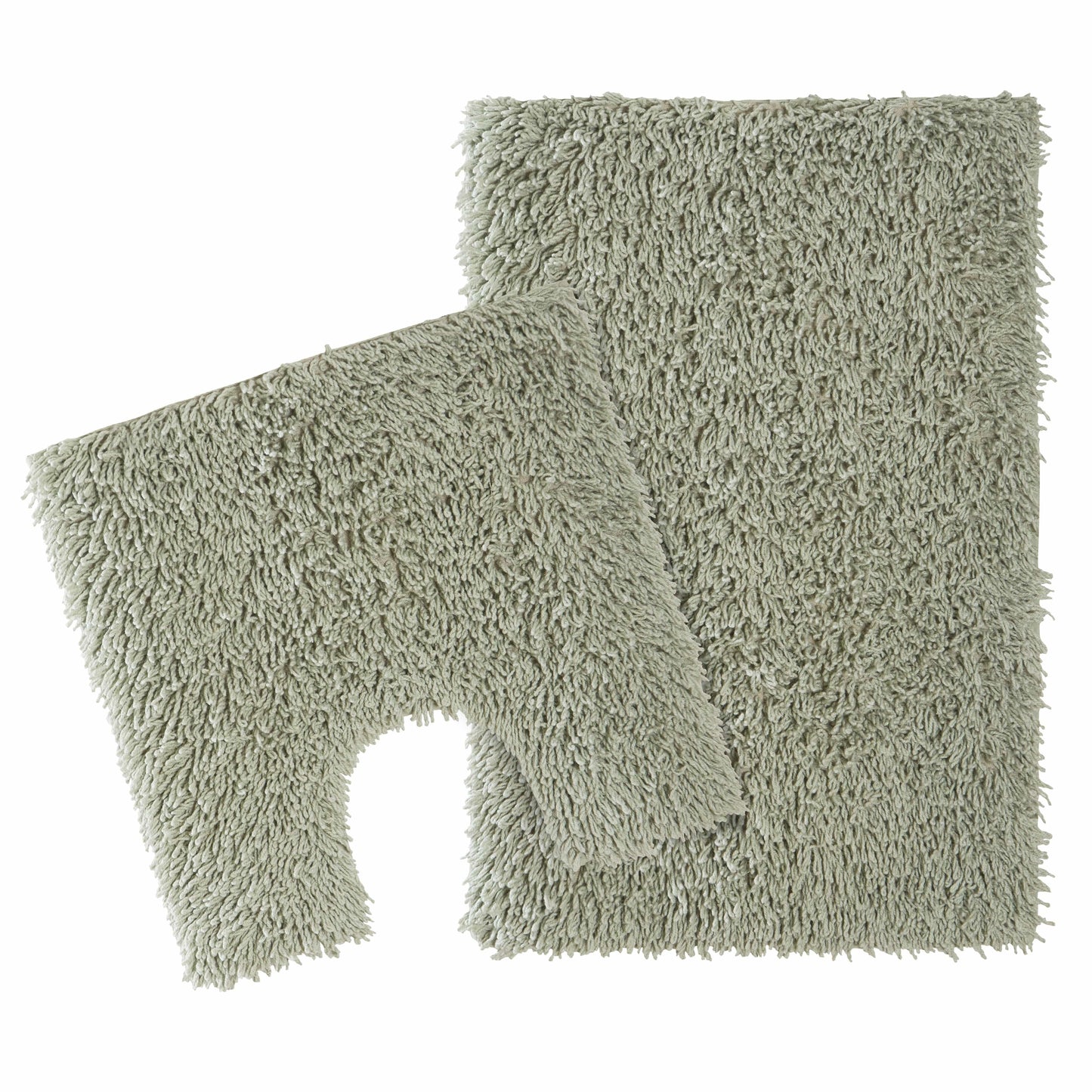 OLIVIA ROCCO Bath Mat SAGE GREEN Como 2 Piece Sage Green Bath Mat & Pedestal Set Wholesale Manchester UK