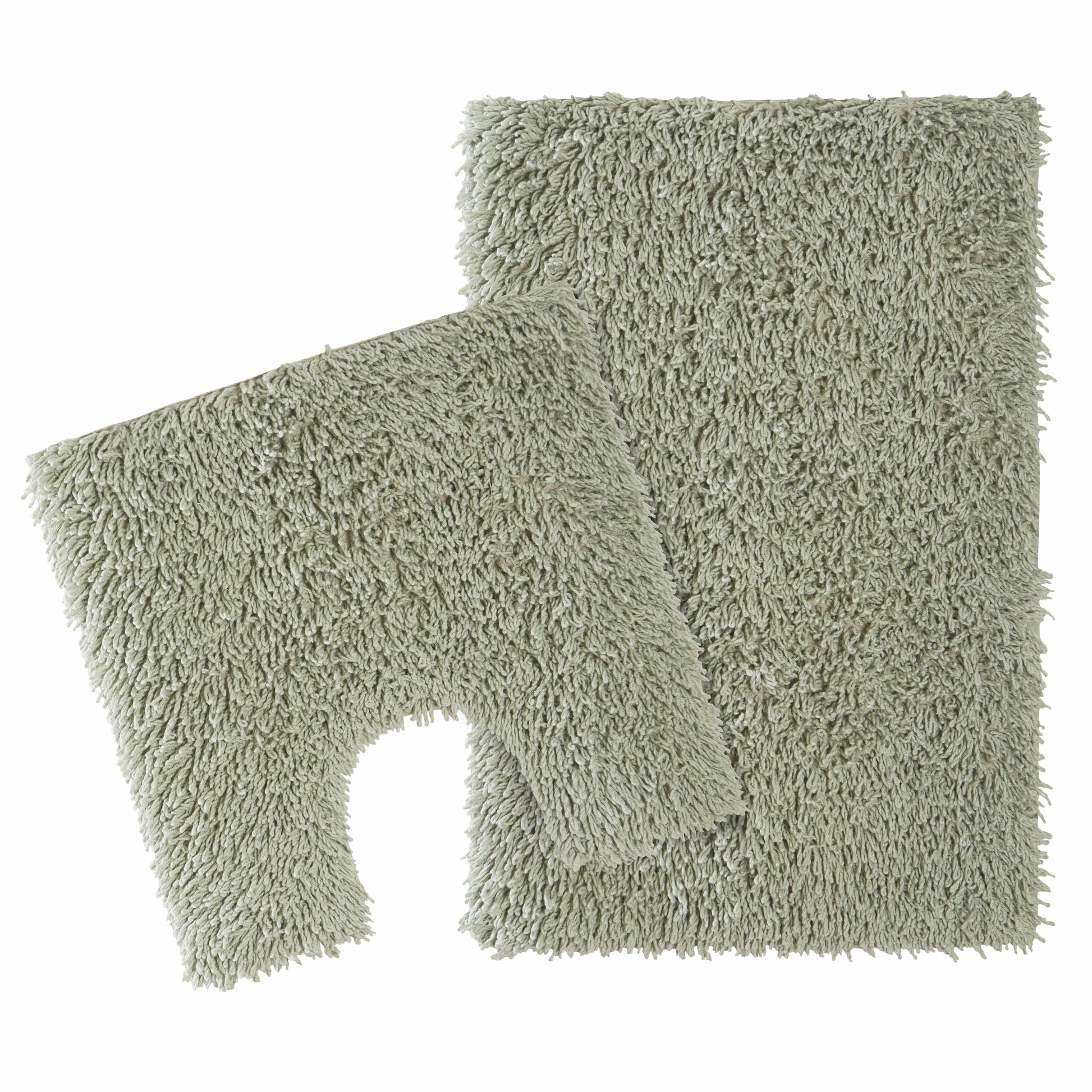 OLIVIA ROCCO Bath Mat SAGE GREEN Como 2 Piece Sage Green Bath Mat & Pedestal Set Wholesale Manchester UK