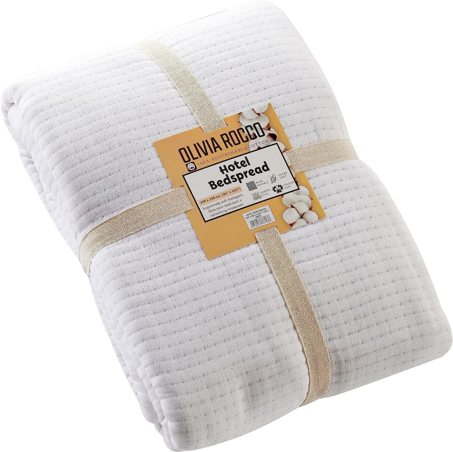 OLIVIA ROCCO Bedspread Hotel Collection Quilted Bedspread Wholesale Manchester UK