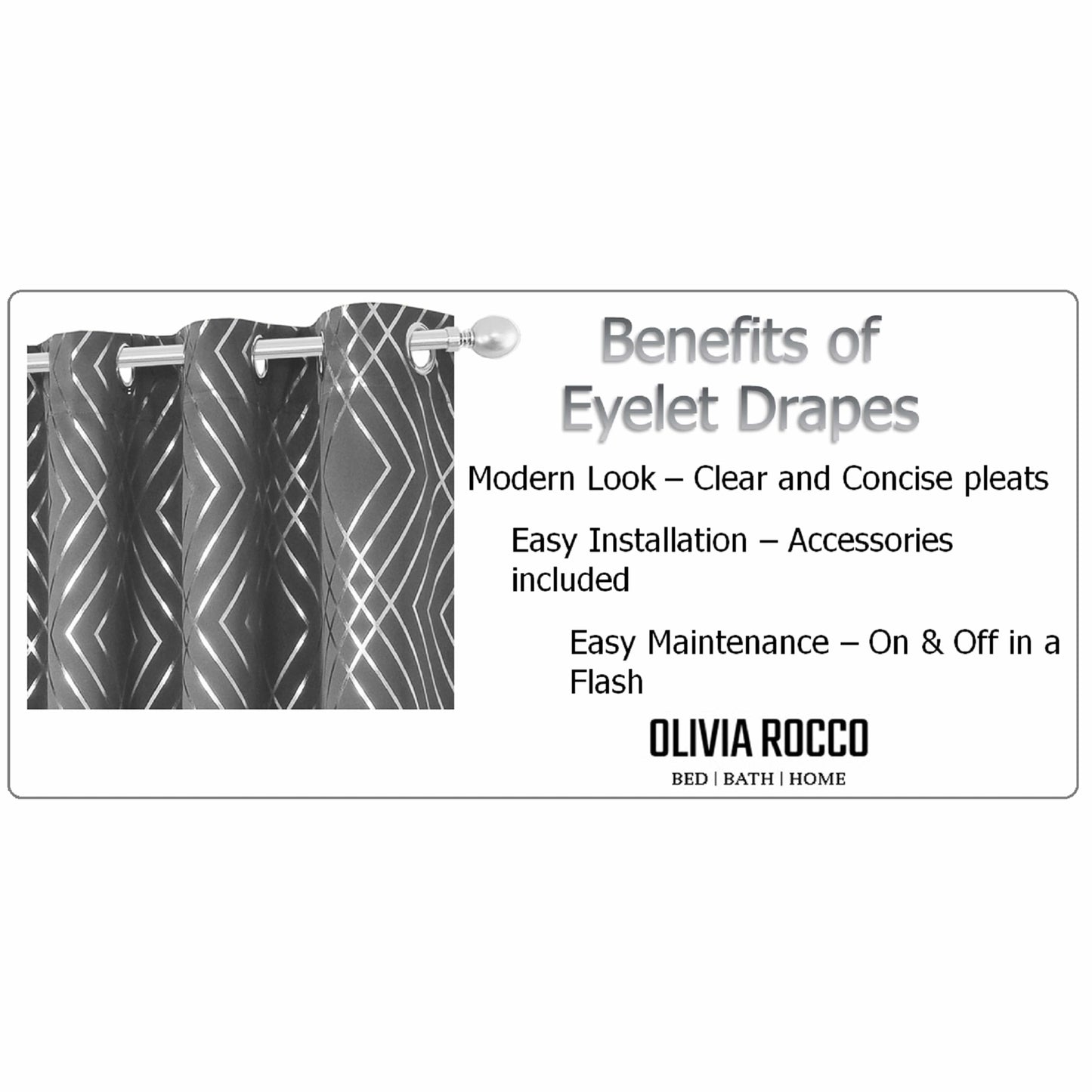 OLIVIA ROCCO Curtain Geometric Silver Sparkle Blackout Curtains Wholesale Manchester UK