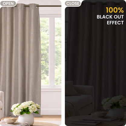 OLIVIA ROCCO Curtain LOOMWORKS Blackout Linen Eyelet Curtains Wholesale Manchester UK