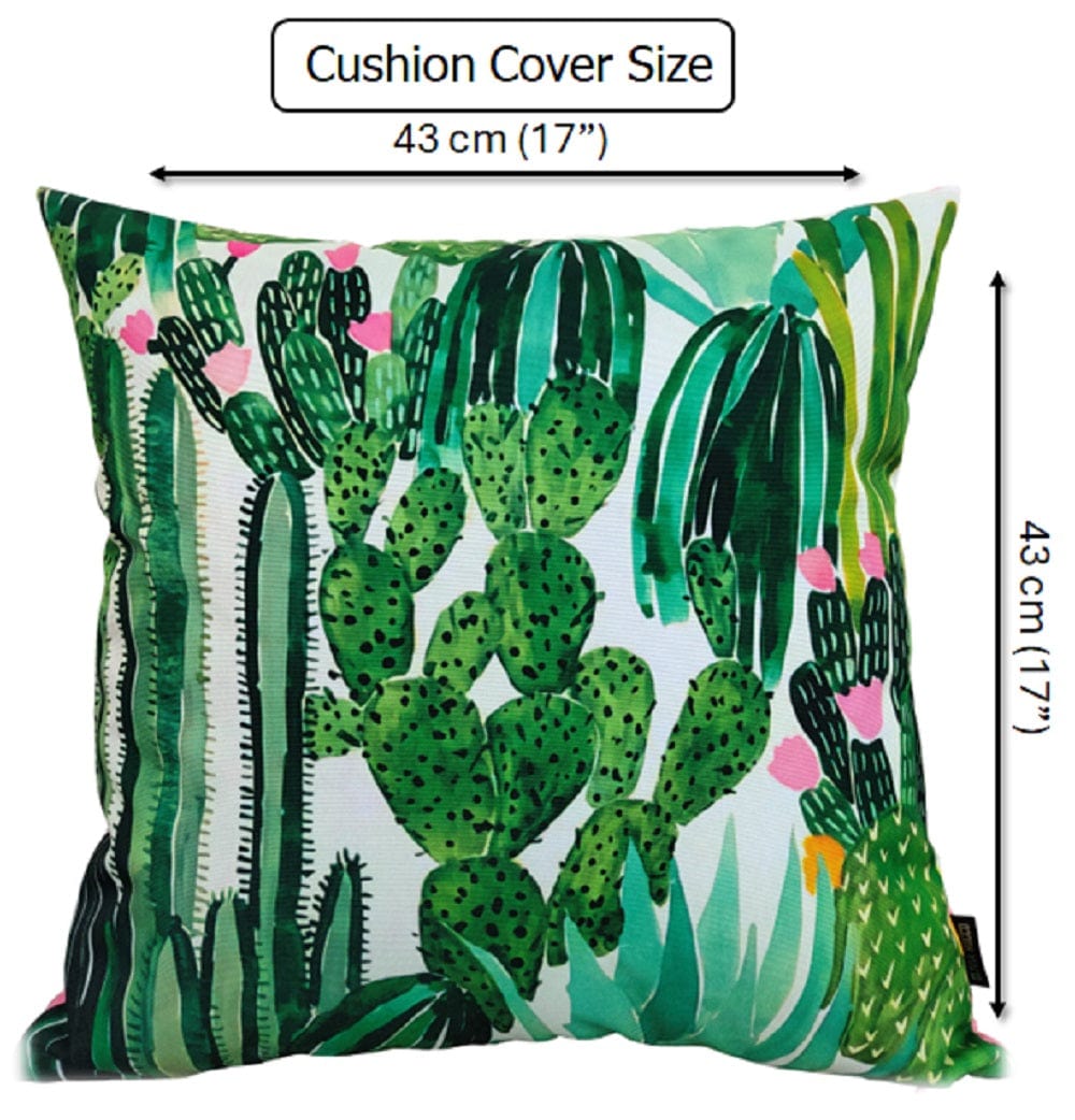 OLIVIA ROCCO Cushions 43 x 43 cm / CACTUS Cactus Waterproof Outdoor Cushions 43x43cm Wholesale Manchester UK