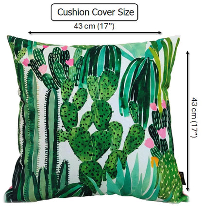 OLIVIA ROCCO Cushions 43 x 43 cm / CACTUS Cactus Waterproof Outdoor Cushions 43x43cm Wholesale Manchester UK