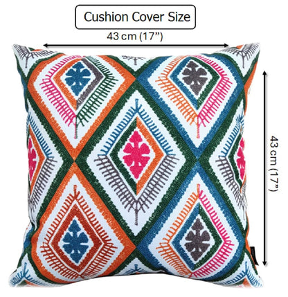 OLIVIA ROCCO Cushions 43 x 43 cm / MEZE MULTI Vibrant Meze Waterproof  Cushion Covers 43x43cm Wholesale Manchester UK