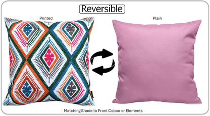 OLIVIA ROCCO Cushions 43 x 43 cm / MEZE MULTI Vibrant Meze Waterproof  Cushion Covers 43x43cm Wholesale Manchester UK