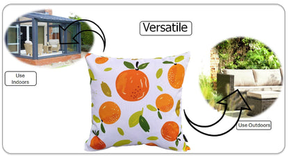 OLIVIA ROCCO Cushions 43 x 43 cm / SUMMER FRUITS Summer Fruit Waterproof Cushion Covers 43x43cm Wholesale Manchester UK