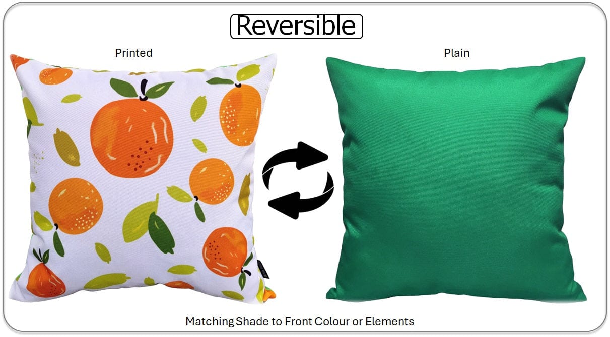 OLIVIA ROCCO Cushions 43 x 43 cm / SUMMER FRUITS Summer Fruit Waterproof Cushion Covers 43x43cm Wholesale Manchester UK