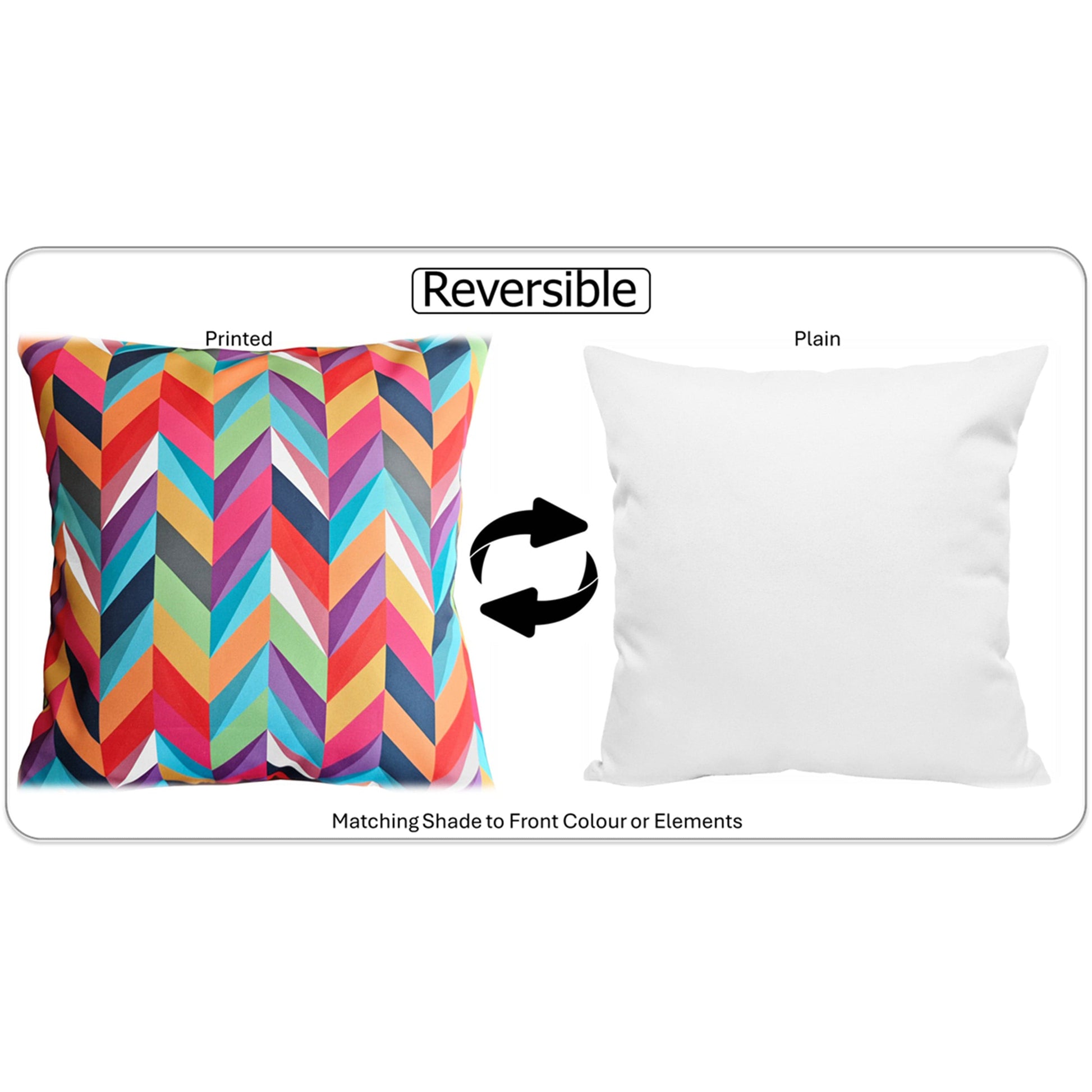 OLIVIA ROCCO Cushions 43x43cm / CALIFORNIA MULTI California Waterproof Cushion Covers 43x43cm Wholesale Manchester UK