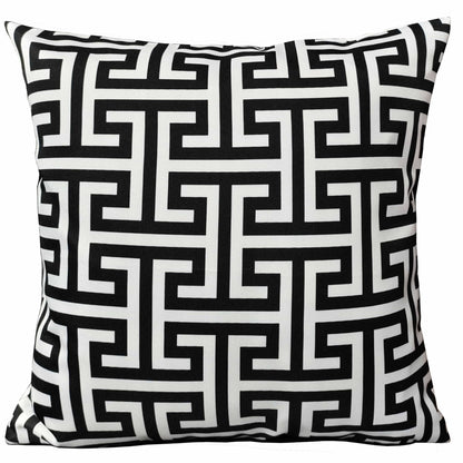 OLIVIA ROCCO Cushions 43x43cm / MILANO BLACK Milano Black Waterproof Cushion Covers 43x43cm Wholesale Manchester UK