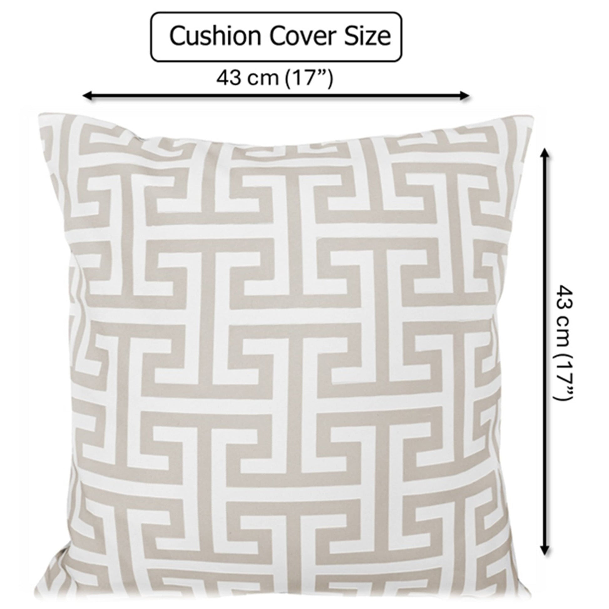 OLIVIA ROCCO Cushions 43x43cm / MILANO NATURAL Milano Natural Waterproof Cushion Covers 43x43cm Wholesale Manchester UK