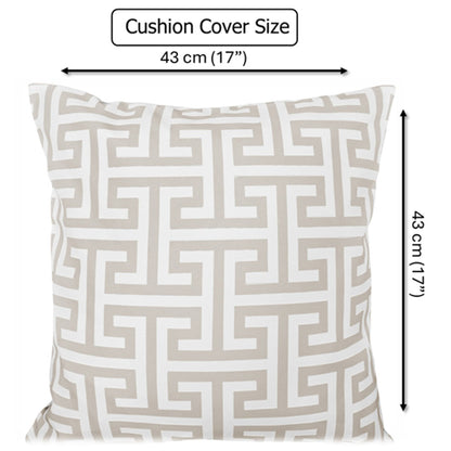 OLIVIA ROCCO Cushions 43x43cm / MILANO NATURAL Milano Natural Waterproof Cushion Covers 43x43cm Wholesale Manchester UK