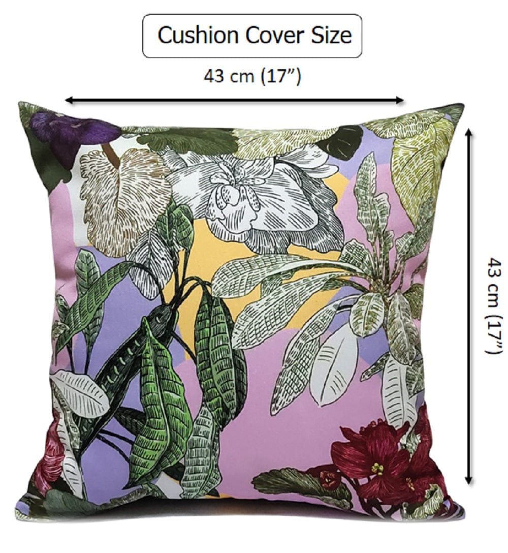 OLIVIA ROCCO Cushions DHALIA LILAC / 43 x 43 cm Dhalia Lilac Waterproof Cushion Covers 43x43cm Wholesale Manchester UK