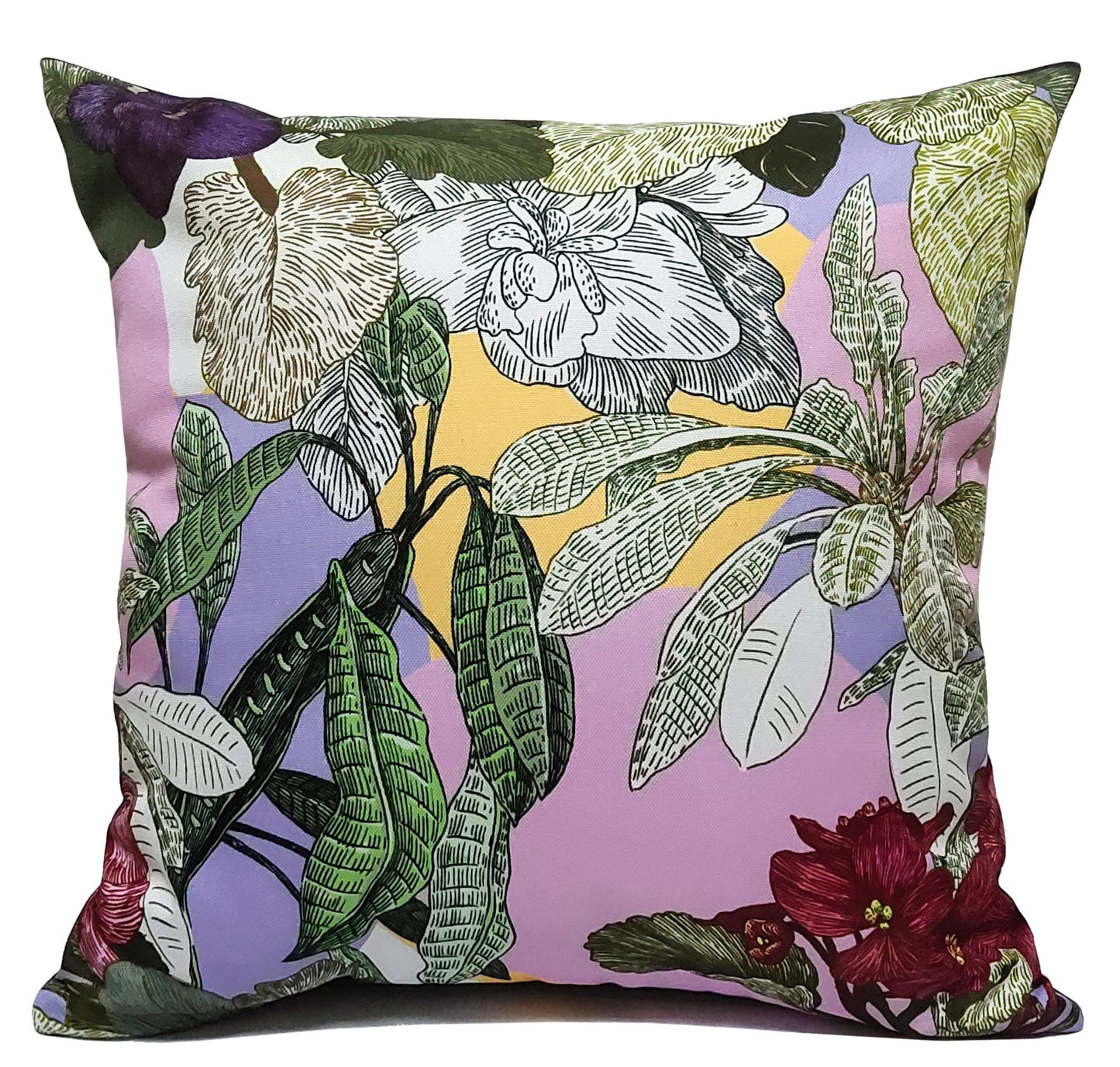 OLIVIA ROCCO Cushions DHALIA LILAC / 43 x 43 cm Dhalia Lilac Waterproof Cushion Covers 43x43cm Wholesale Manchester UK