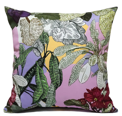 OLIVIA ROCCO Cushions DHALIA LILAC / 43 x 43 cm Dhalia Lilac Waterproof Cushion Covers 43x43cm Wholesale Manchester UK