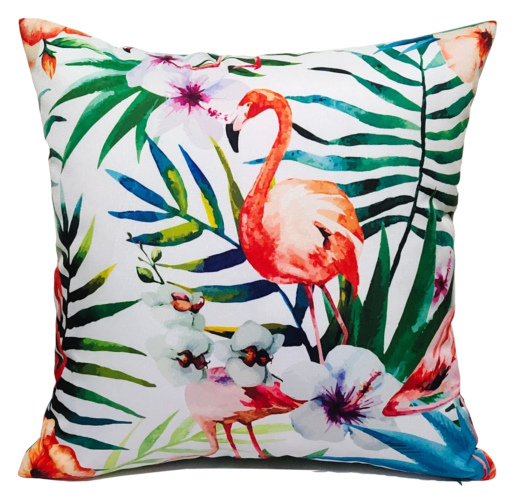OLIVIA ROCCO Cushions FLAMINGO / 43 x 43 cm Flamingo Waterproof Cushion Covers 43x43cm Wholesale Manchester UK