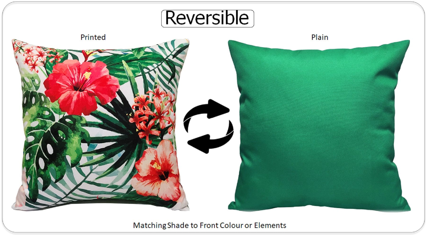 OLIVIA ROCCO Cushions GARDENIA / 43 x 43 cm Gardenia Waterproof Cushion Covers 43x43cm Wholesale Manchester UK