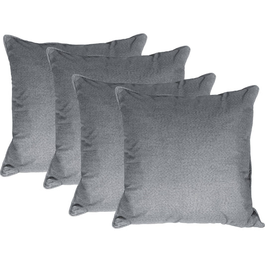 OLIVIA ROCCO Cushions GREY / 4 PACK LOOMWORKS 2 Pack Linen Scatter Cushion Covers Wholesale Manchester UK