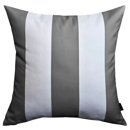 OLIVIA ROCCO Cushions GREY STRIPES / 43 x 43 CM Grey Stripes Waterproof Cushion Covers 43 x 43 cm Wholesale Manchester UK
