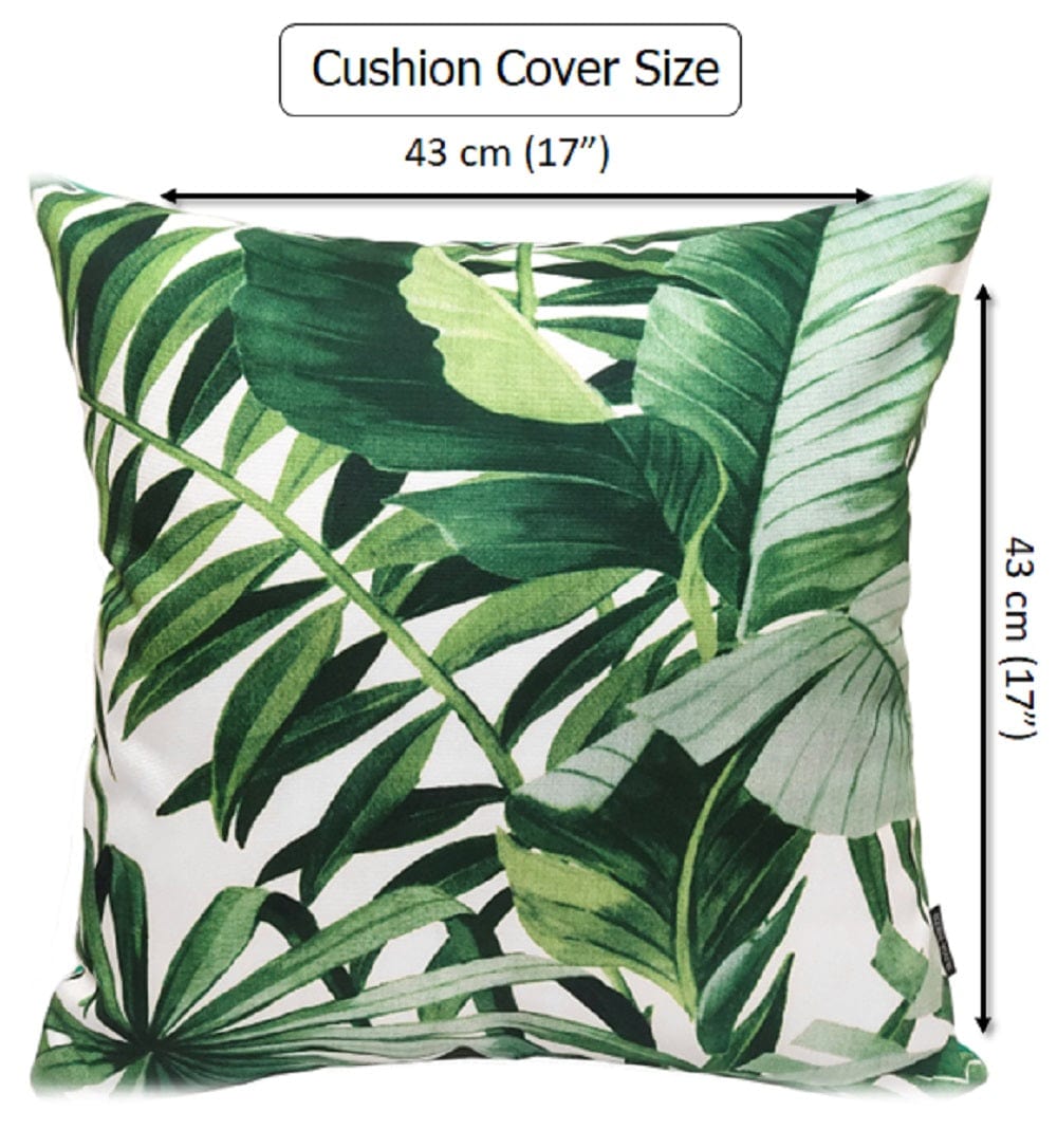 OLIVIA ROCCO Cushions JAMIL GREEN / 43 x 43 cm Jamil Green Waterproof Cushion Covers 43x43cm Wholesale Manchester UK