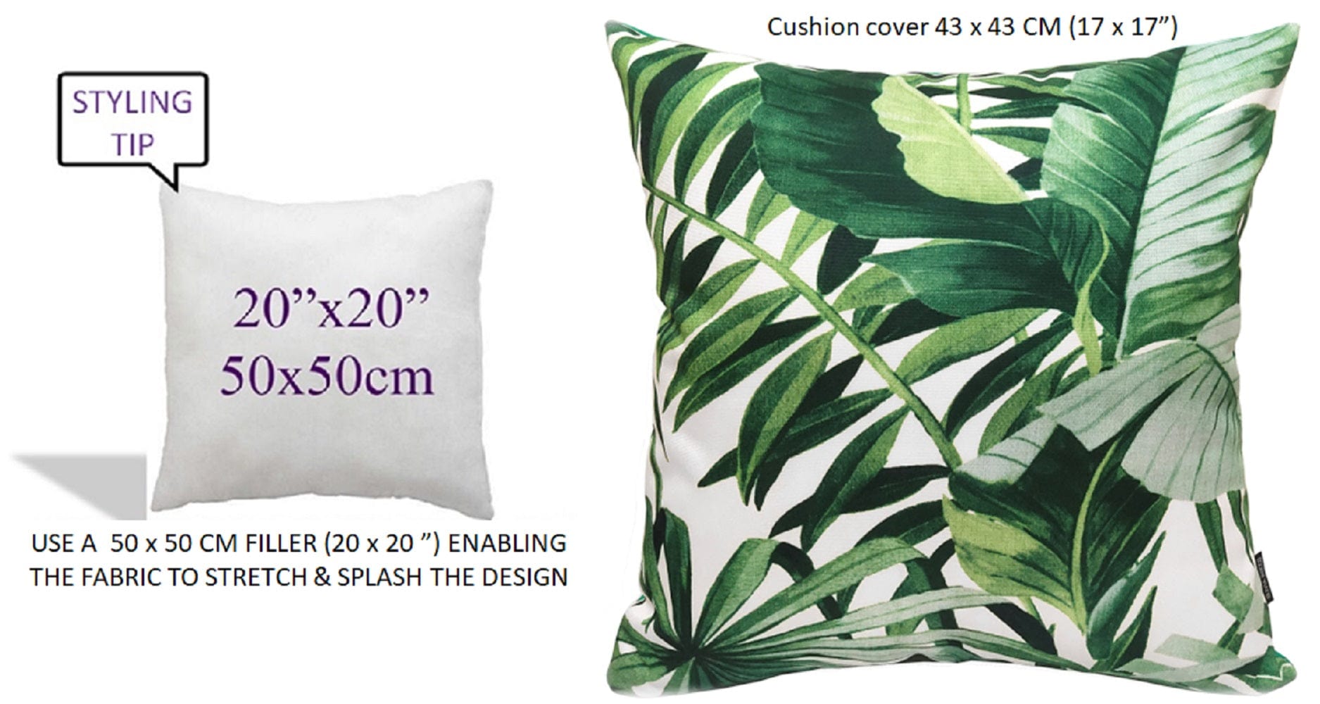 OLIVIA ROCCO Cushions JAMIL GREEN / 43 x 43 cm Jamil Green Waterproof Cushion Covers 43x43cm Wholesale Manchester UK