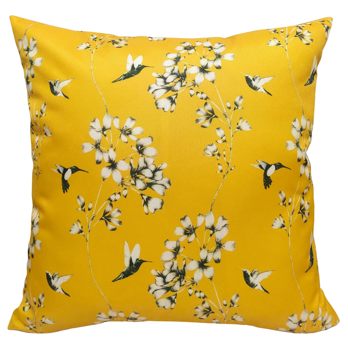 OLIVIA ROCCO Cushions JARDIN OCHRE / 43 x 43 cm Jardin Ochre Waterproof Cushion Covers 43x43cm Wholesale Manchester UK