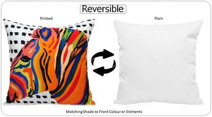OLIVIA ROCCO Cushions KAMPALA ORANGE / 43 x 43 Cm Kampala Orange Waterproof Cushion Covers 43x43cm Wholesale Manchester UK
