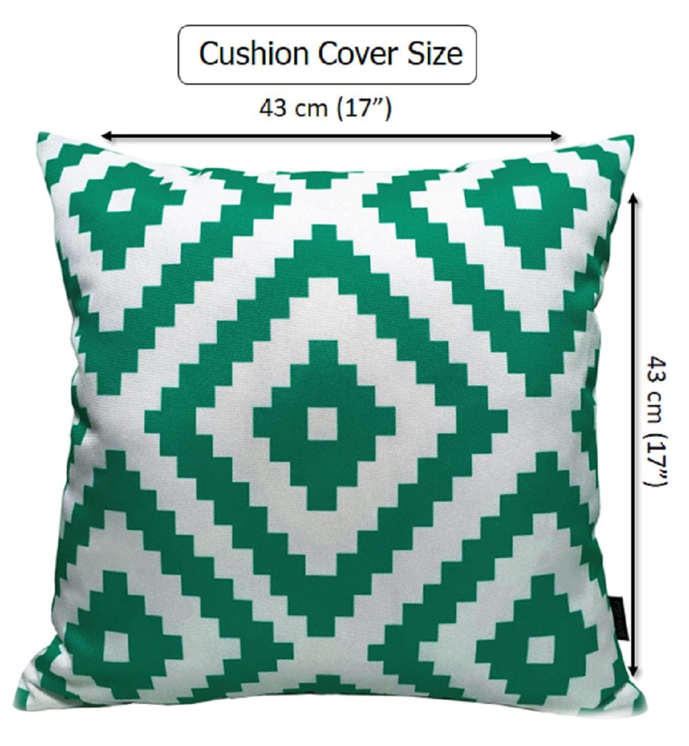 OLIVIA ROCCO Cushions NAIROBI LIME GREEN / 43 x 43 cm Nairobi Lime Green Waterproof Cushion Covers 43x43cm Wholesale Manchester UK