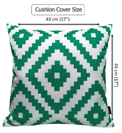 OLIVIA ROCCO Cushions NAIROBI LIME GREEN / 43 x 43 cm Nairobi Lime Green Waterproof Cushion Covers 43x43cm Wholesale Manchester UK