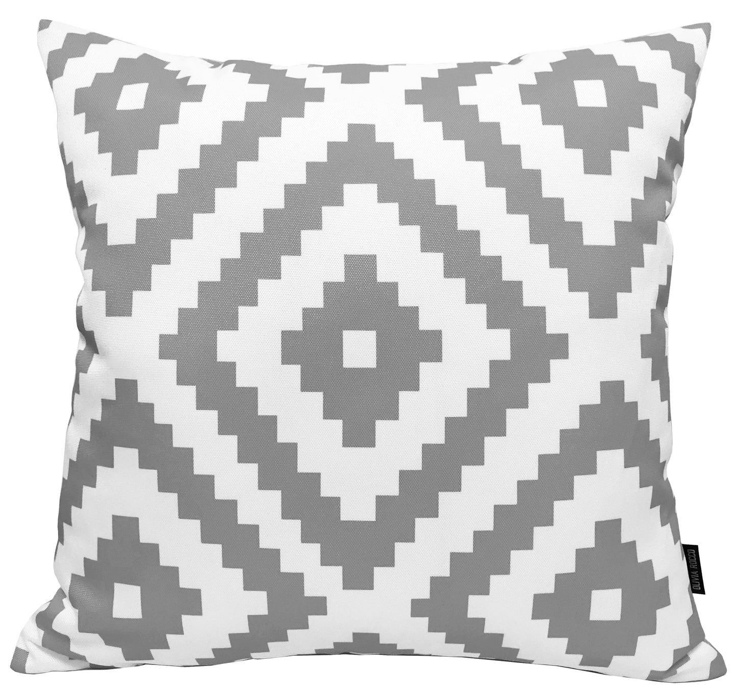 OLIVIA ROCCO Cushions NAIROBI SILVER / 43 x 43 cm Nairobi Silver Waterproof Cushion Covers 43x43cm Wholesale Manchester UK