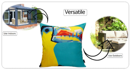 OLIVIA ROCCO Cushions PELICAN / 43 x 43 Cm Pelican Waterproof Cushion Covers 43x43cm Wholesale Manchester UK
