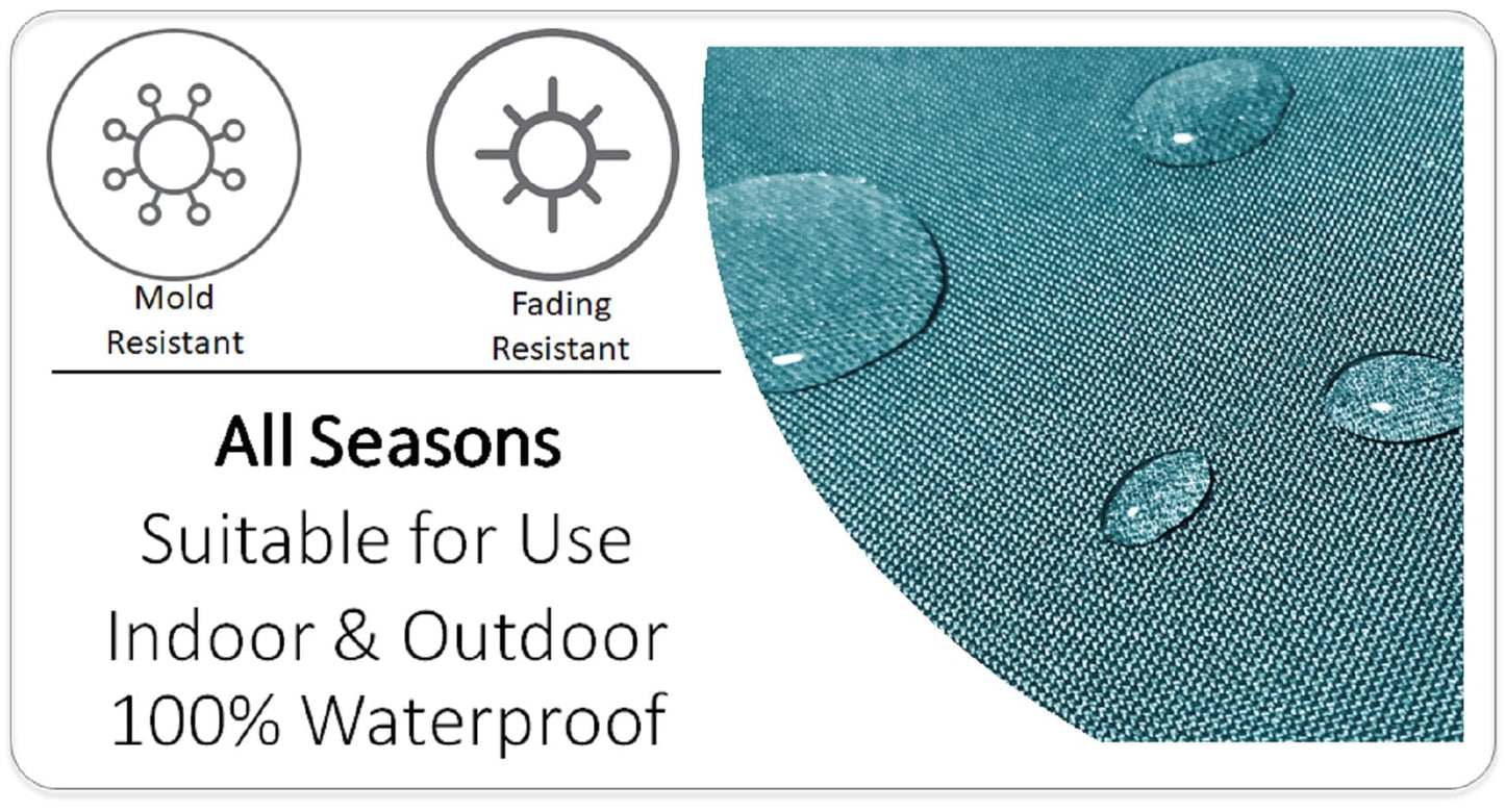 OLIVIA ROCCO Cushions SEASIDE / 43 x 43 cm Seaside Coastal Waterproof Cushion Covers 43x43cm Wholesale Manchester UK