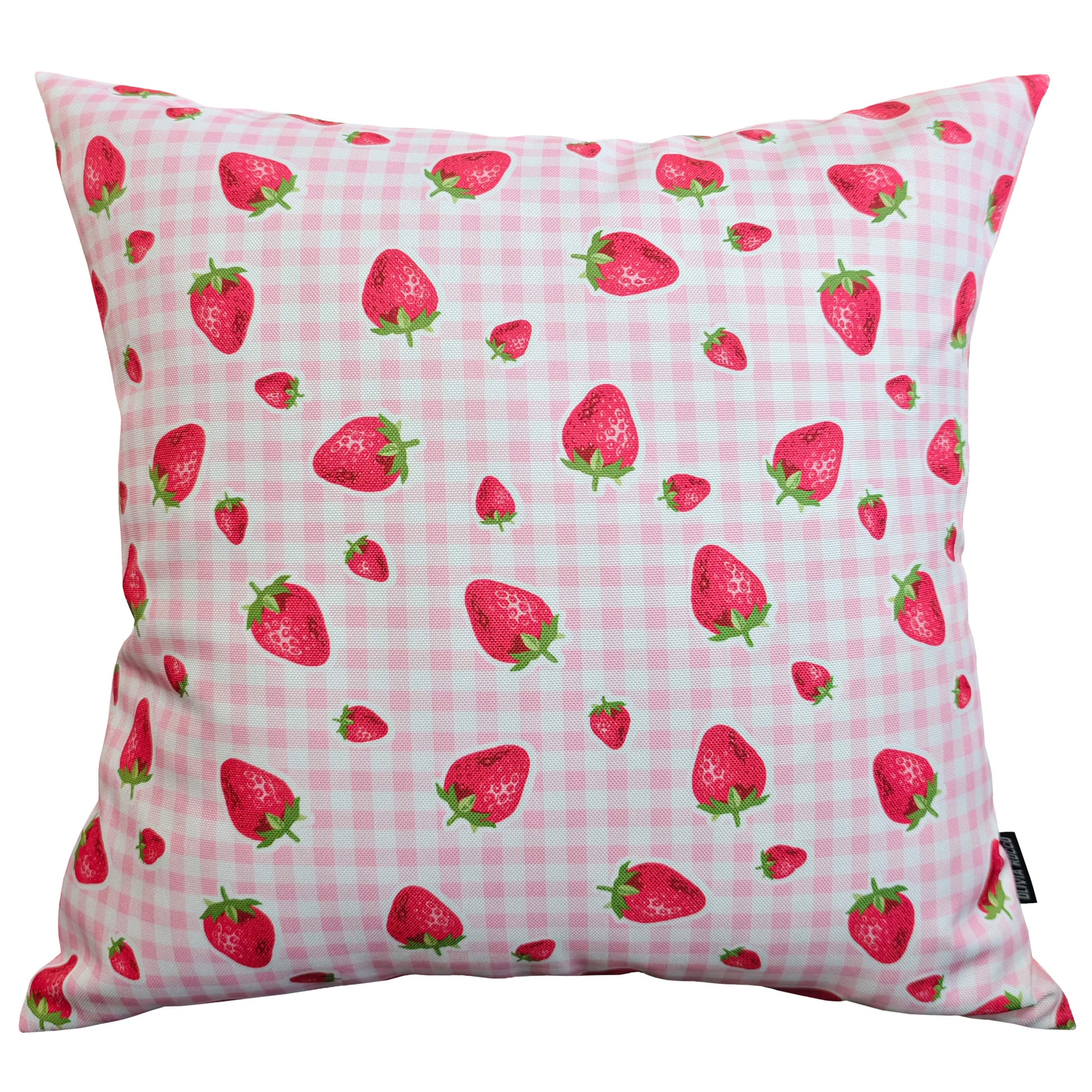 OLIVIA ROCCO Cushions STRAWBERRY / 43 x 43 CM Strawberry Waterproof Cushion Covers 43 x 43 cm Wholesale Manchester UK