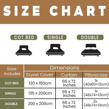 OLIVIA ROCCO Duvet Cover Kids Safari Animals Duvet Cover Soft Lightweight Cot Bedding Set Wholesale Manchester UK