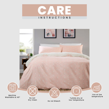 OLIVIA ROCCO Duvet Cover LOOMWORKS Bows Pink Microfibre Duvet Cover Set Wholesale Manchester UK