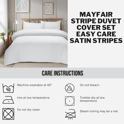 OLIVIA ROCCO Duvet Cover Mayfair Stripe Duvet Cover Set Wholesale Manchester UK