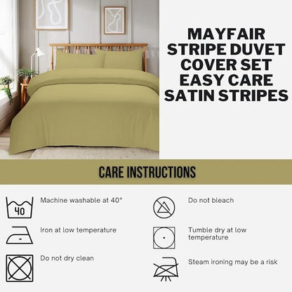 OLIVIA ROCCO Duvet Cover Mayfair Stripe Duvet Cover Set Wholesale Manchester UK