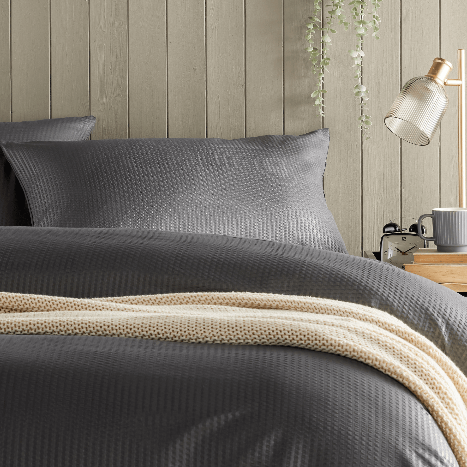 OLIVIA ROCCO Duvet Cover Monaco Seersucker Duvet Cover Set Quilt Cover Bedding Bed Linen Sets Wholesale Manchester UK