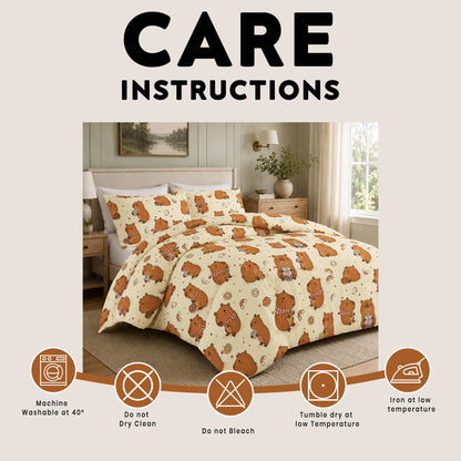 OLIVIA ROCCO Duvet Cover OLIVIA ROCCO Capybara Duvet Cover Set Wholesale Manchester UK