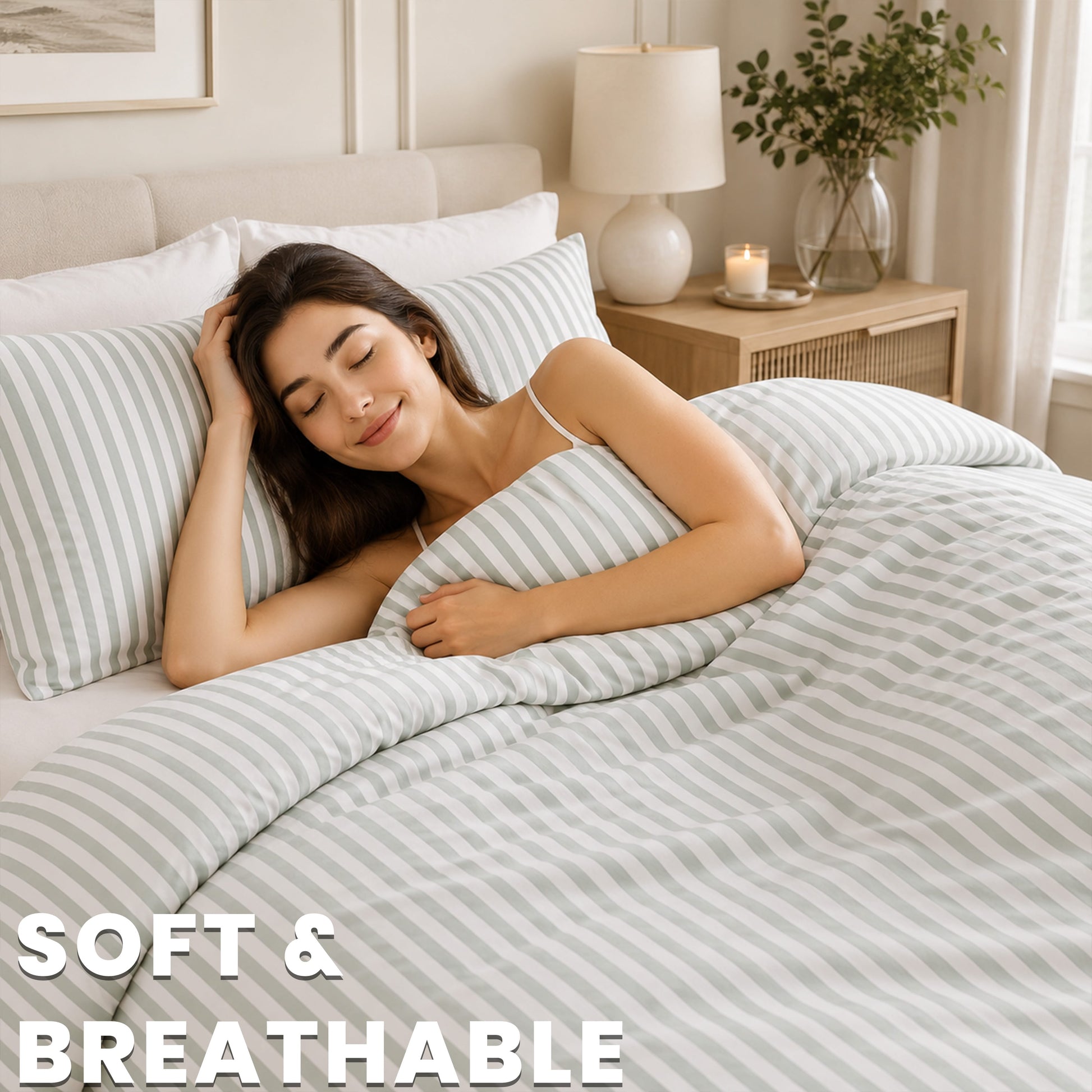 OLIVIA ROCCO Duvet Cover OLIVIA ROCCO Malham Stripe Duvet Cover Set Wholesale Manchester UK