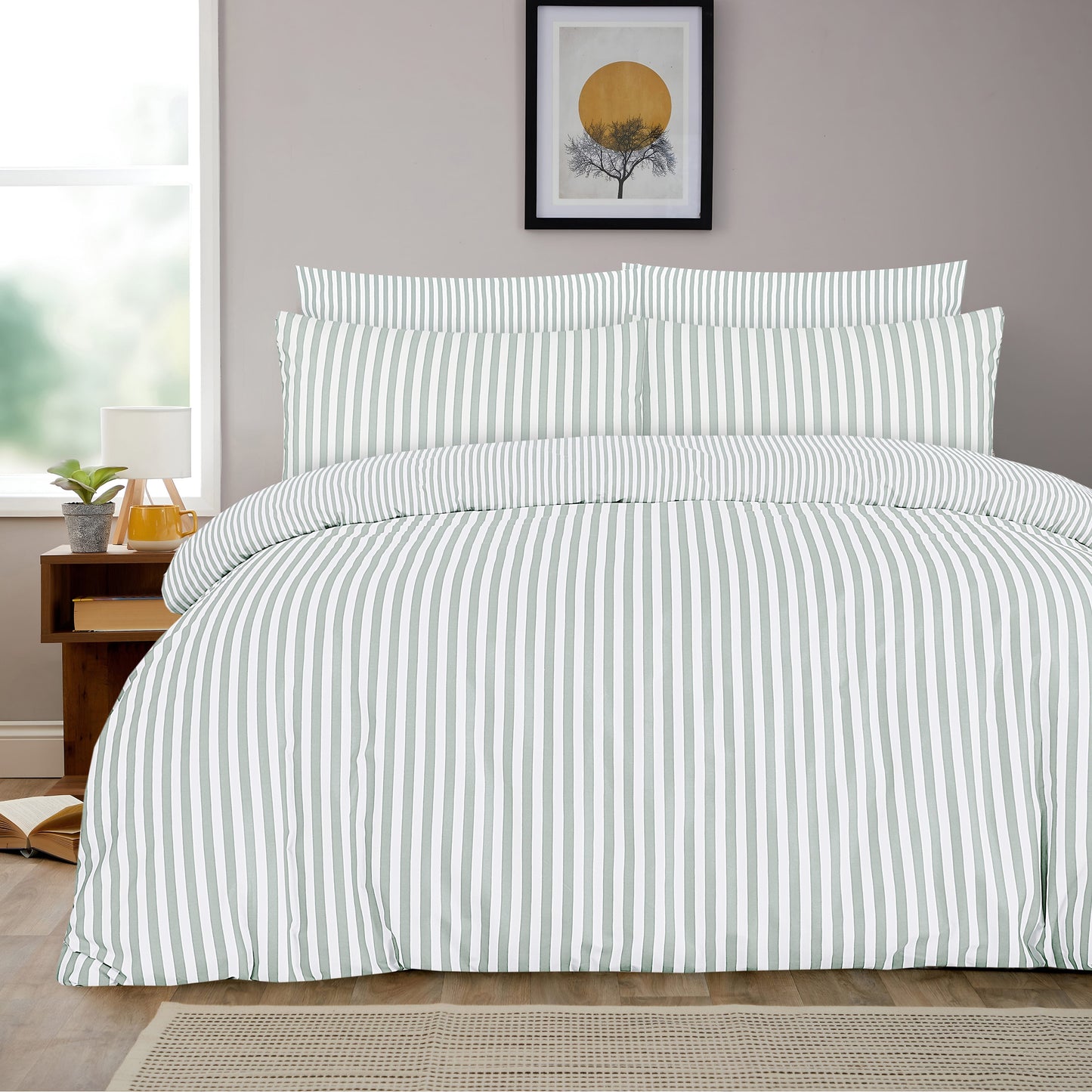OLIVIA ROCCO Duvet Cover OLIVIA ROCCO Malham Stripe Duvet Cover Set Wholesale Manchester UK