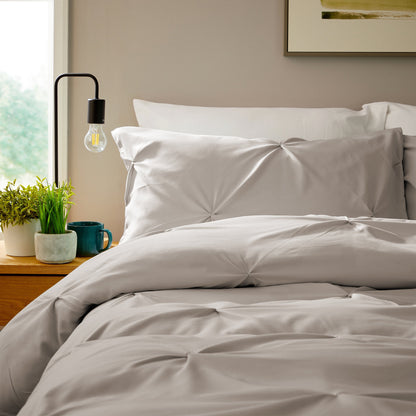 OLIVIA ROCCO Duvet Cover Pintuck Natural Duvet Cover Set Wholesale Manchester UK